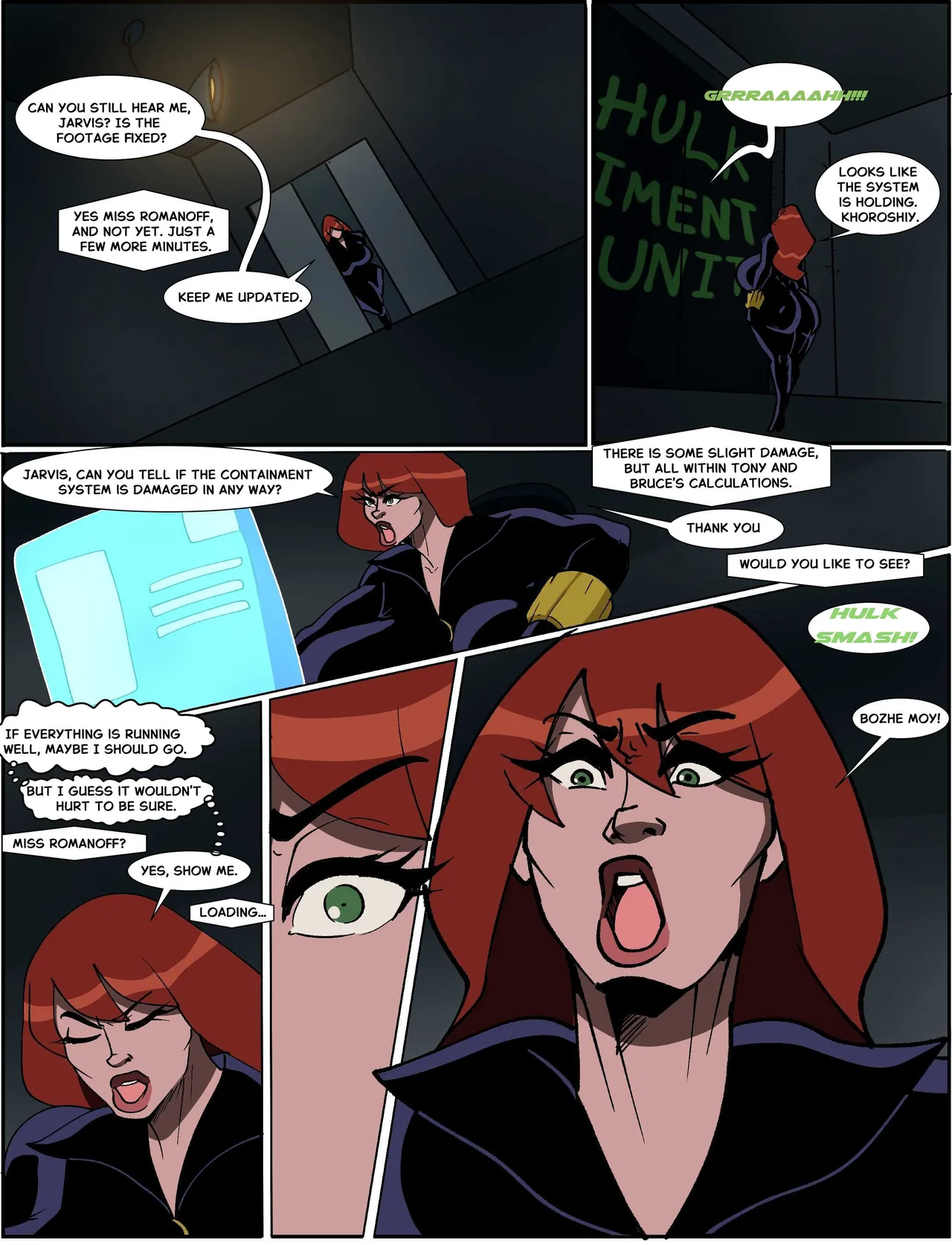 Wasp & Widow: Hulk Smash page 8 full