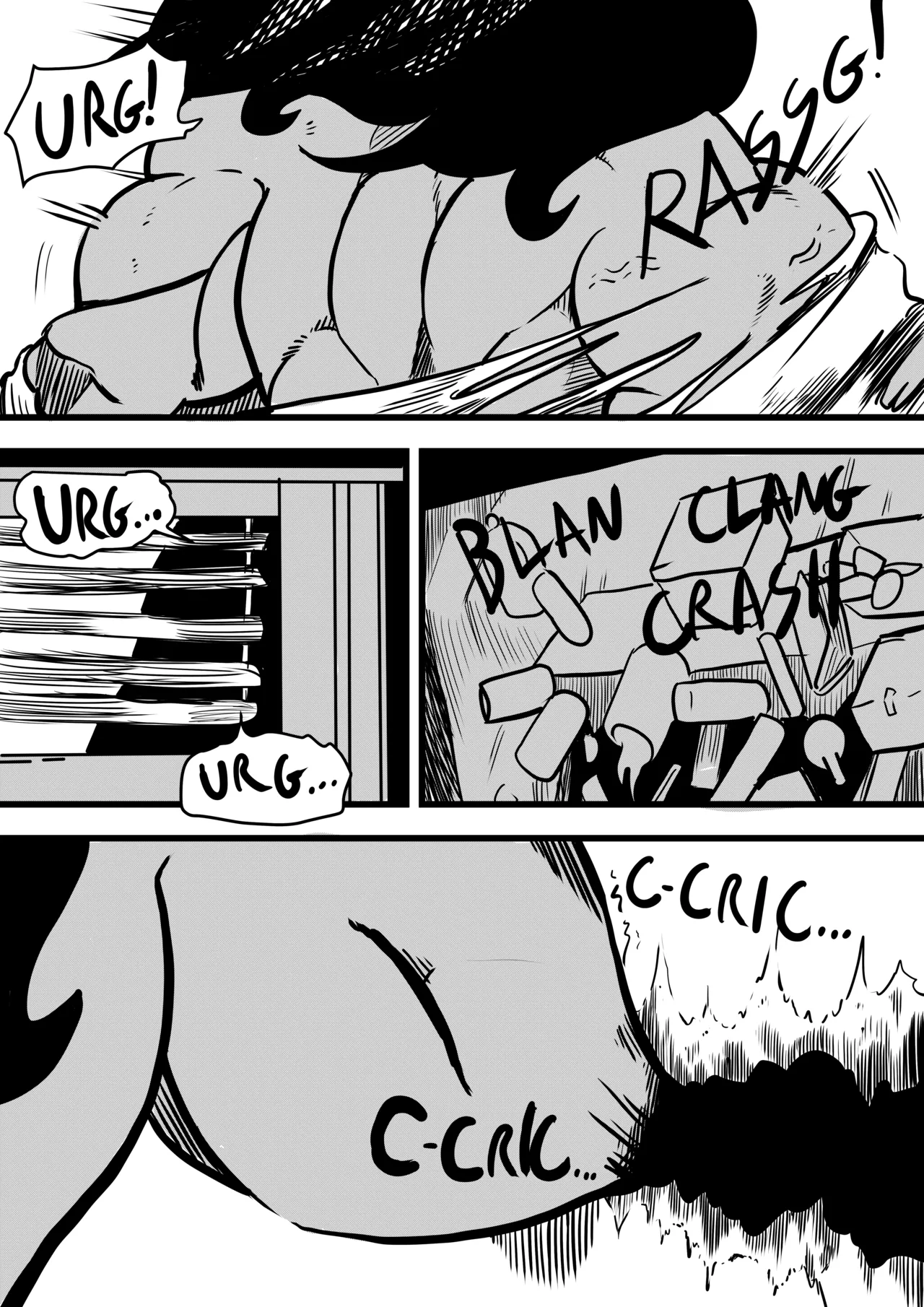 Betty Hulk AU: The First Transformation page 4 full