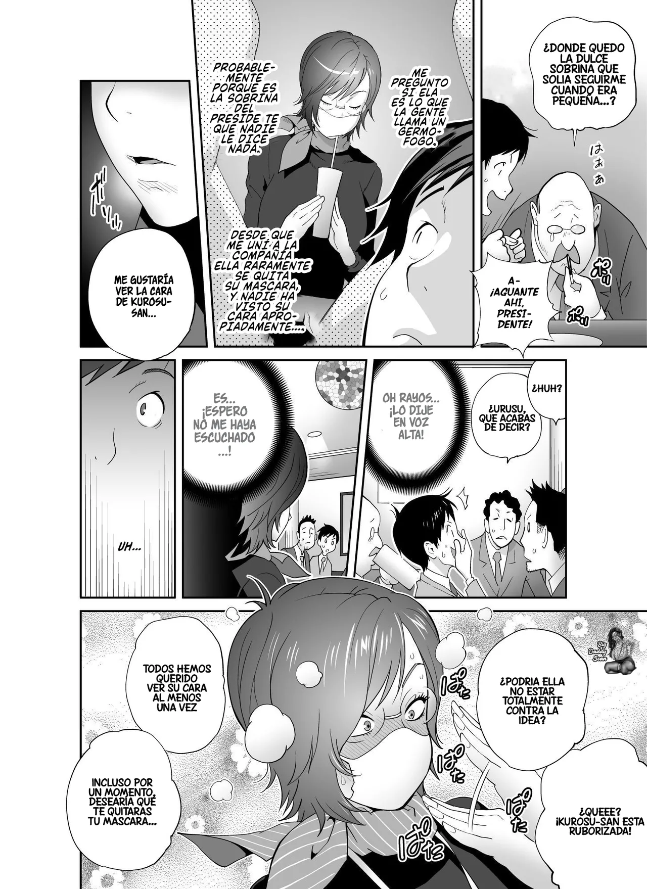 Keiri no Sanpakugan Kyonyuu Kurosu-san no Sugao wa Dare mo Shiranai｜Desvelando La Cara Oculta De Korosu׃ La Contadora De Grandes Pechos De Ojos Enigmaticos page 5 full