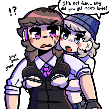 [KeyChainNsfw] Bianca is Natalie's #1 Fan cover