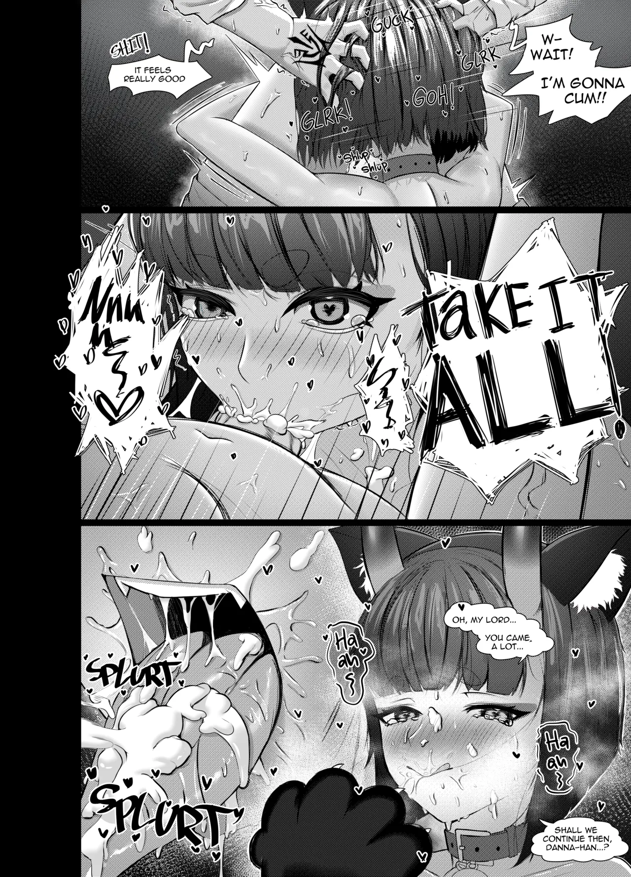 EN  Shuten-douji Doujinshi - "My master's tastes" page 4 full