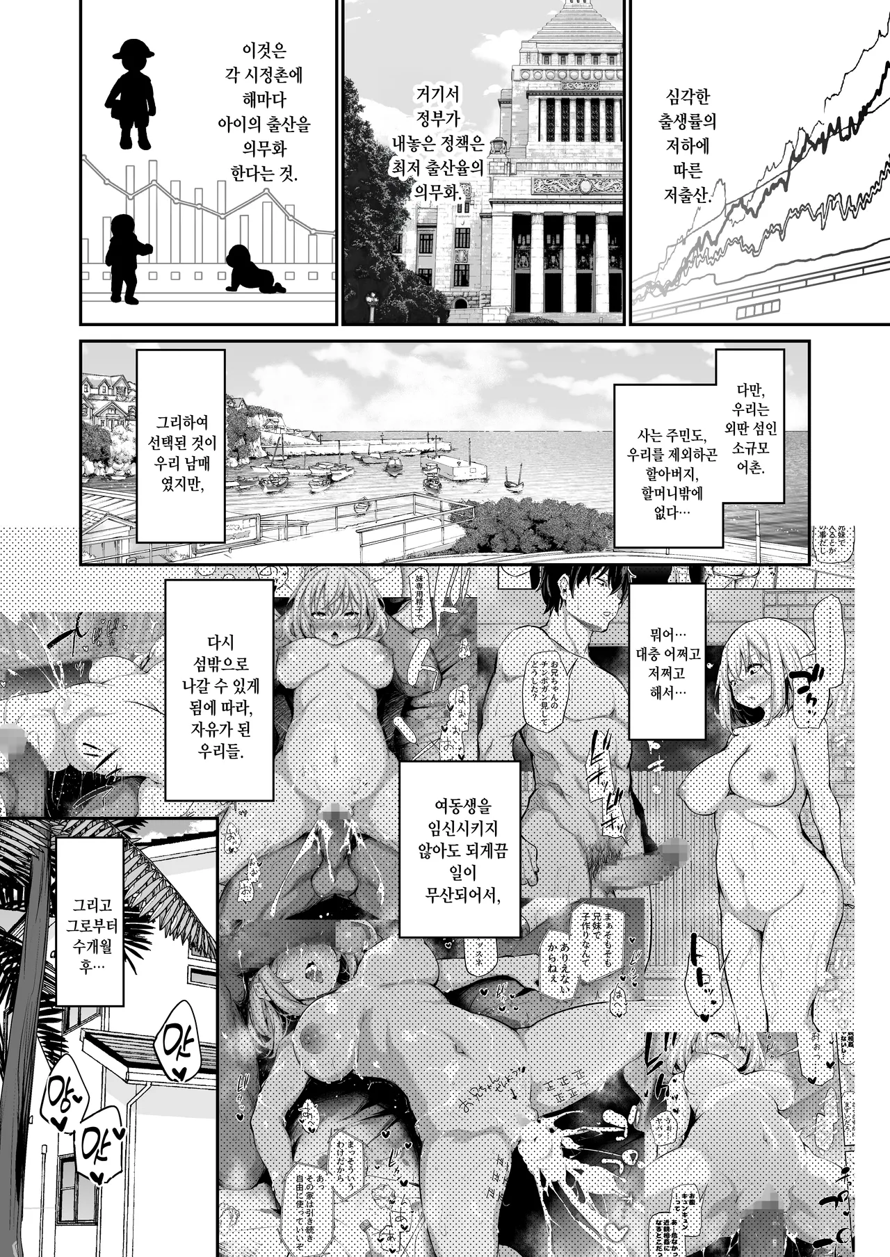 Imouto Haramasenai to Derarenai Shima 2  | 여동생 임신시키지 않으면 나갈 수 없는 섬 2 page 3 full