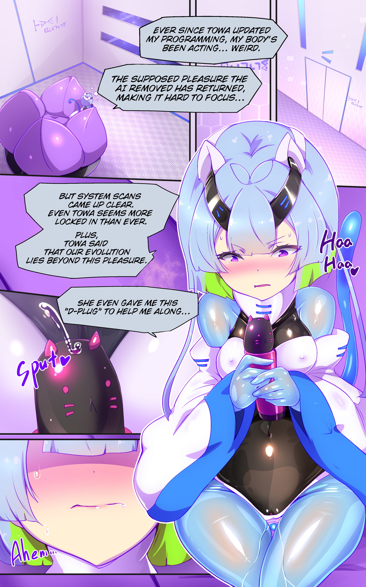 Majime na Tensei Nyotaika Android ga Kairaku-zeme no Hate ni Bakunyuu Akuochi Suru Manga ~Purikketsuana Zwei~ | Radiant Battle Princess Prikke Tsana Zwei: The Next Chapter, Where a Stoic Android Learns the Truth Through Falling to Lust page 9 full