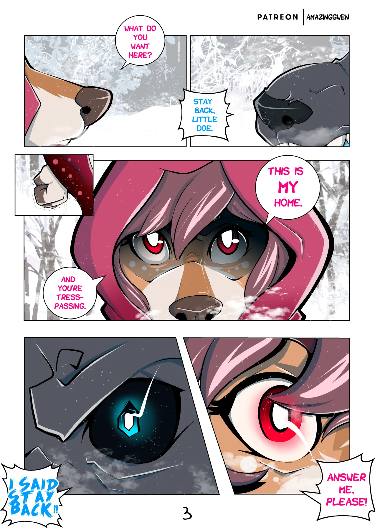 Red Blossom & Winter Snow page 4 full