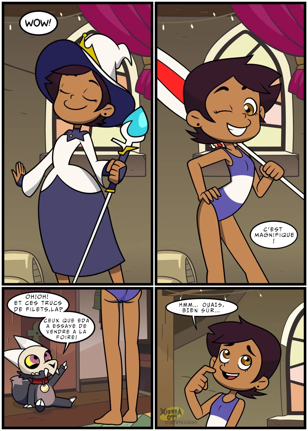 The Owl house - After Dark: King's Cheer up/Dress up party page 5 full
