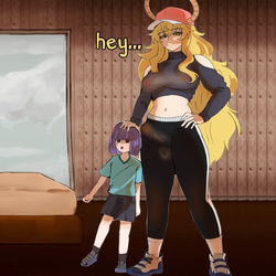 Kobayashi Dragon Maid Comic