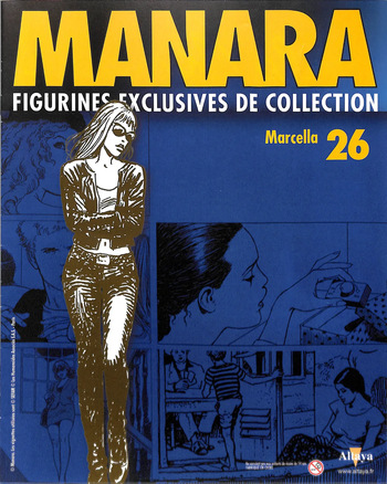 [Milo Manara] Figurines #26 : Marcella [French] cover