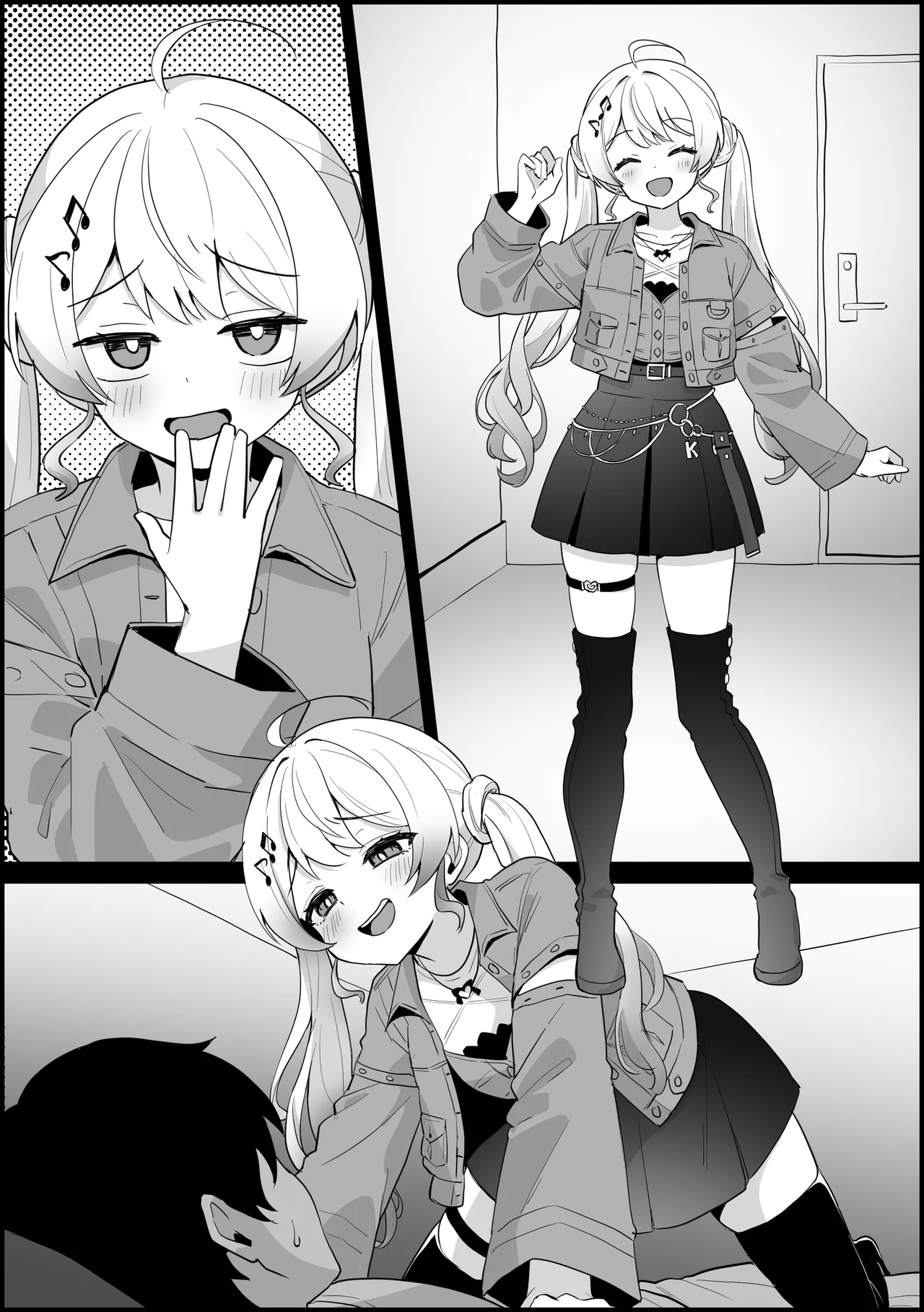 Live Ishou ga Kawaii Sugite, Otonozei ni Wakarasareru Otonose Kanade | 라이브 의상이 너무 귀여워서, 오마에라에게 당해버리는 오토노세 카나데 page 8 full