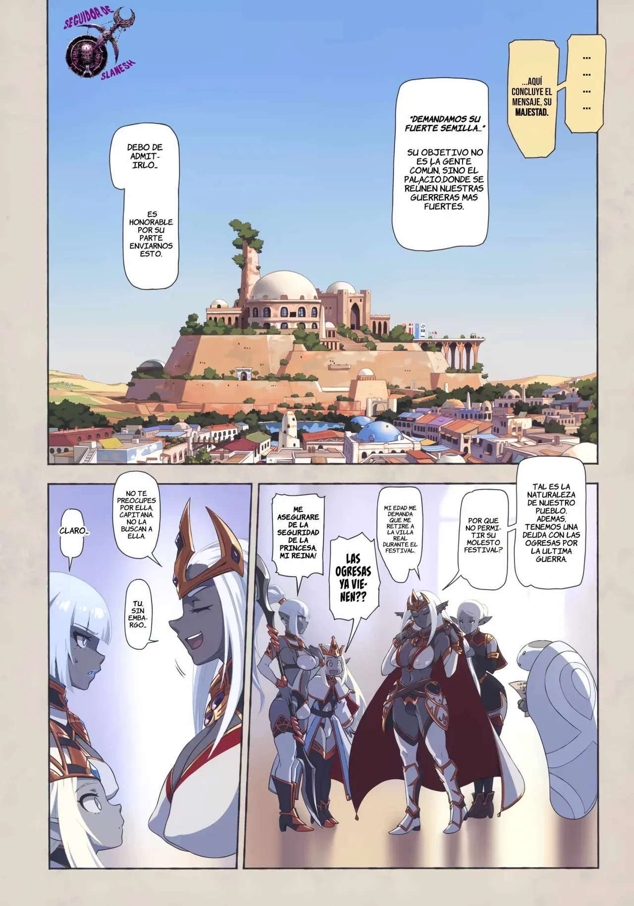 Ogre tai Dark Elf Soushuuhen Plus｜Ogresas Vs Elfas Oscuras Recopilación Plus page 3 full