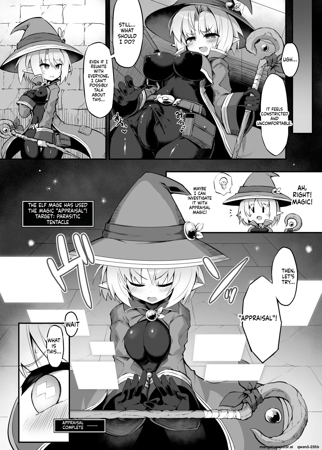 Futanari Shokushu Ero Trap Dungeon e Youkoso!! Comic page 10 full