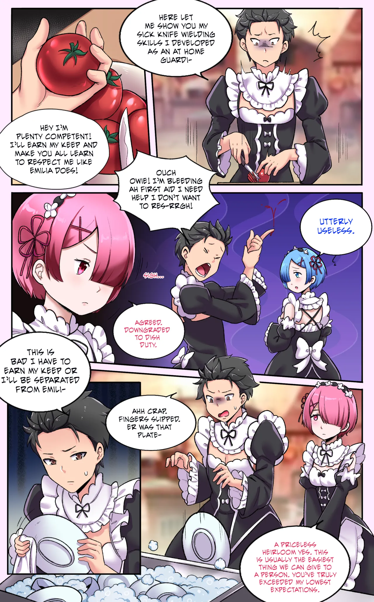 Re:Zero Maid My Days page 8 full
