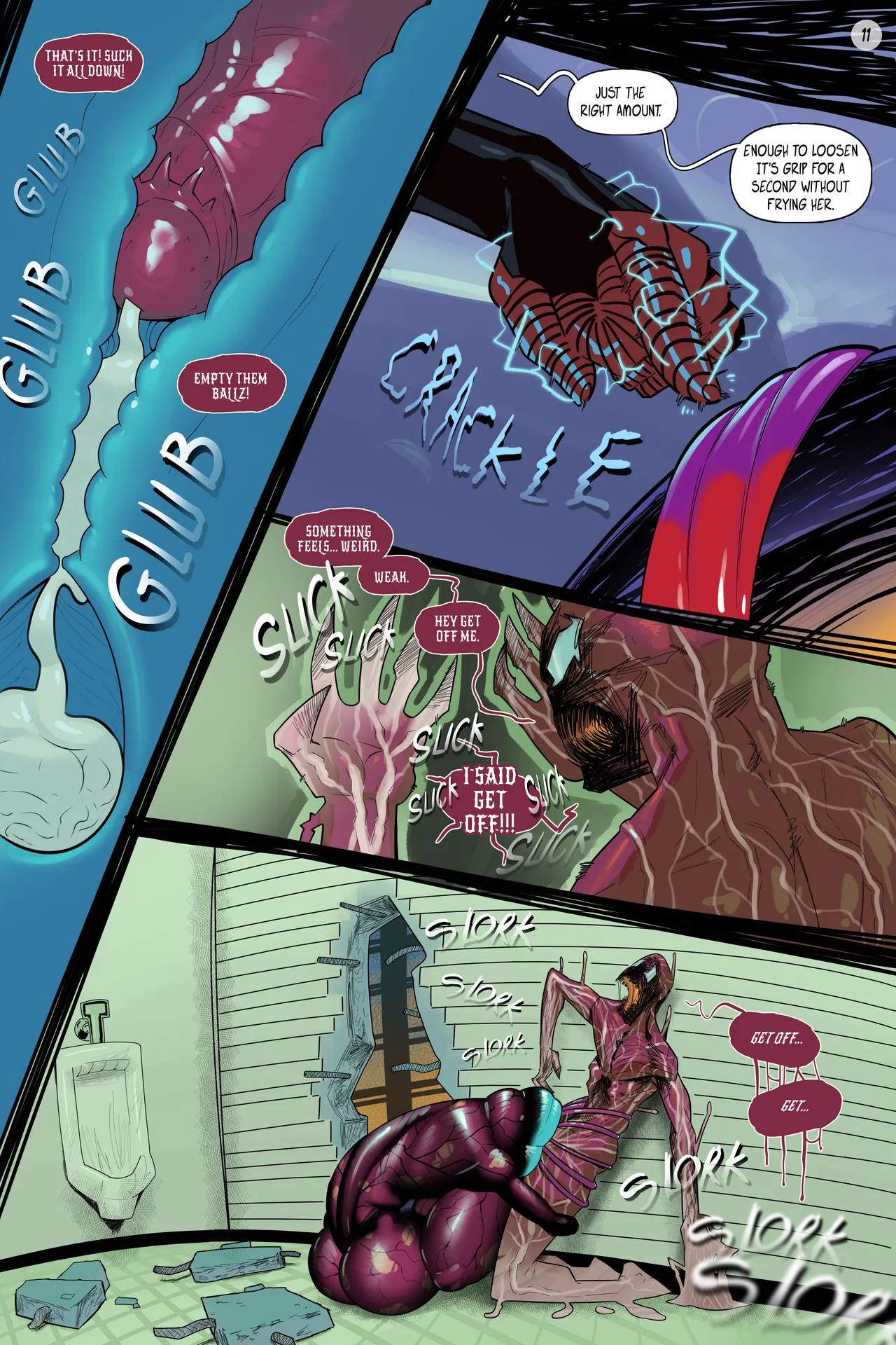 Venom's Kiss: The Prodigal Son #4 page 11 full