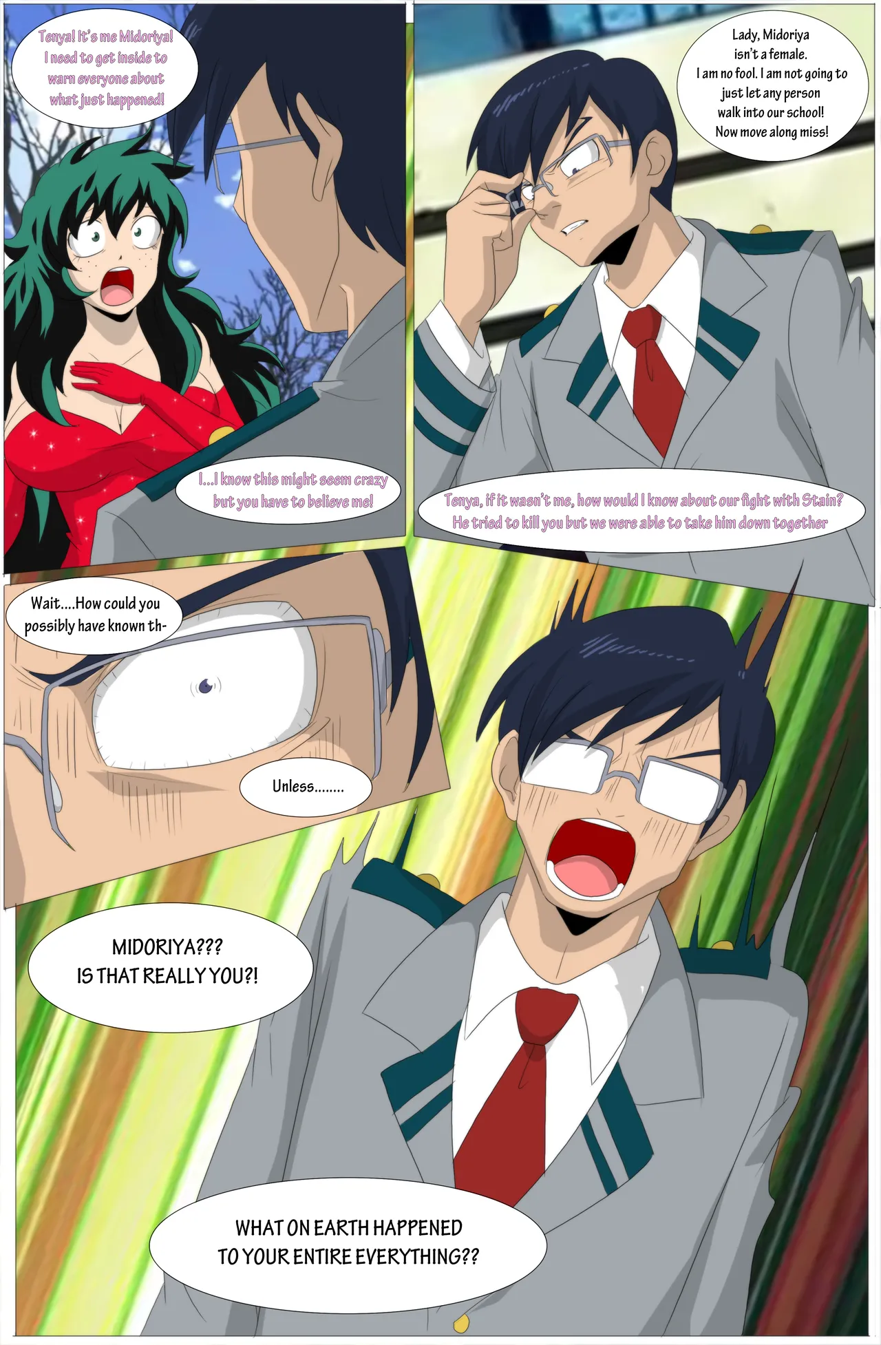 My Bimbo Academia 2. Chapter 2. page 2 full