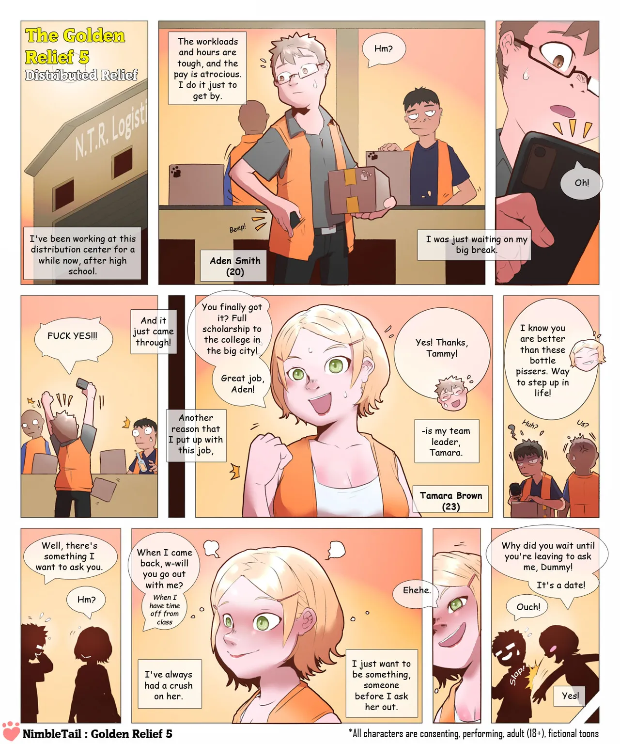 nimbletail The Golden Relief 5 page 1 full