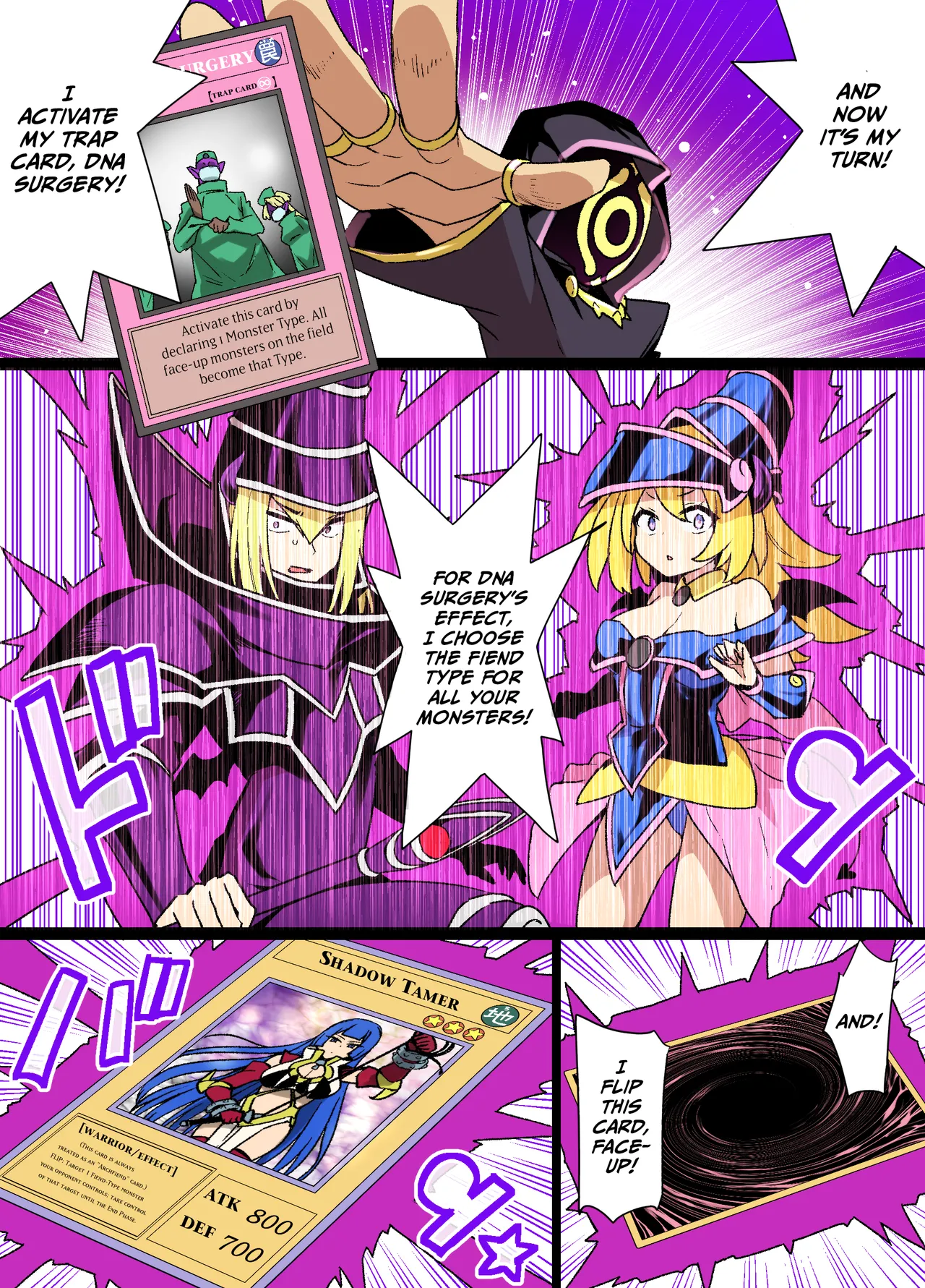 Dark Magician Girl Becomes a Succubus Manga page 2 full