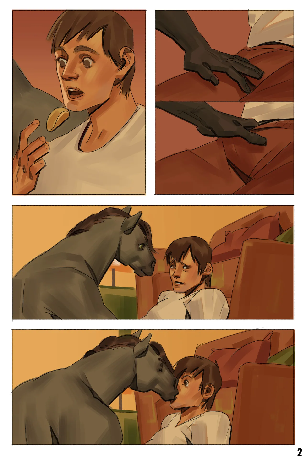 Horsing Around page 2 full