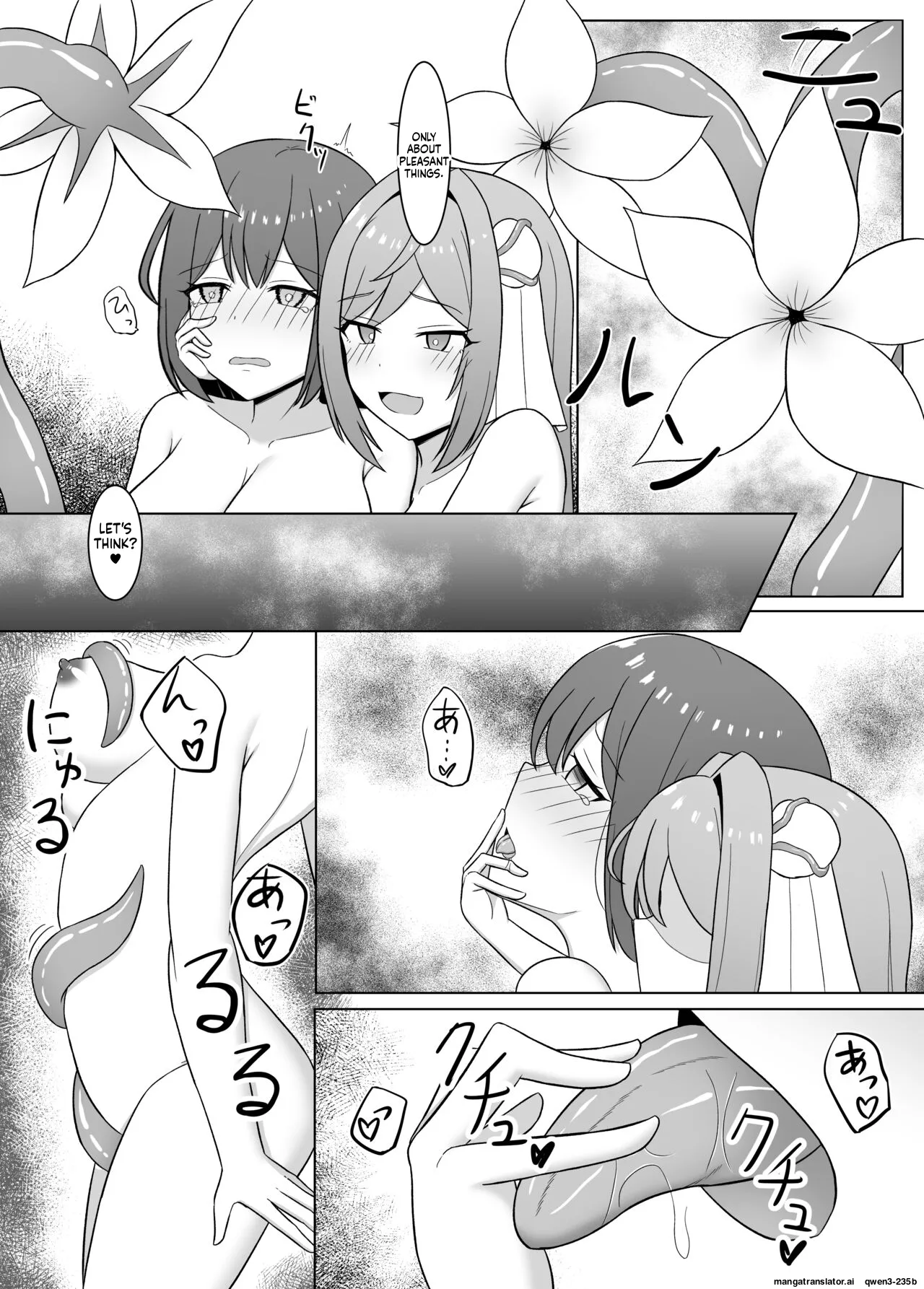 Kuro ni Somaru Yuri 3 ~Alraune ka Shita Osananajimi ni Kenzoku Ochi suru Hanashi page 11 full