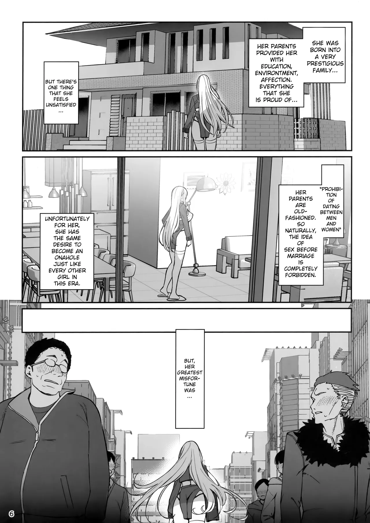 Taisetsu ni Ningen Toshite Sodate te Itadaita no ni Onaho de Gomennasai | Despite being raised so dearly as a human... i'm sorry for becoming nothing more than an onahole page 7 full