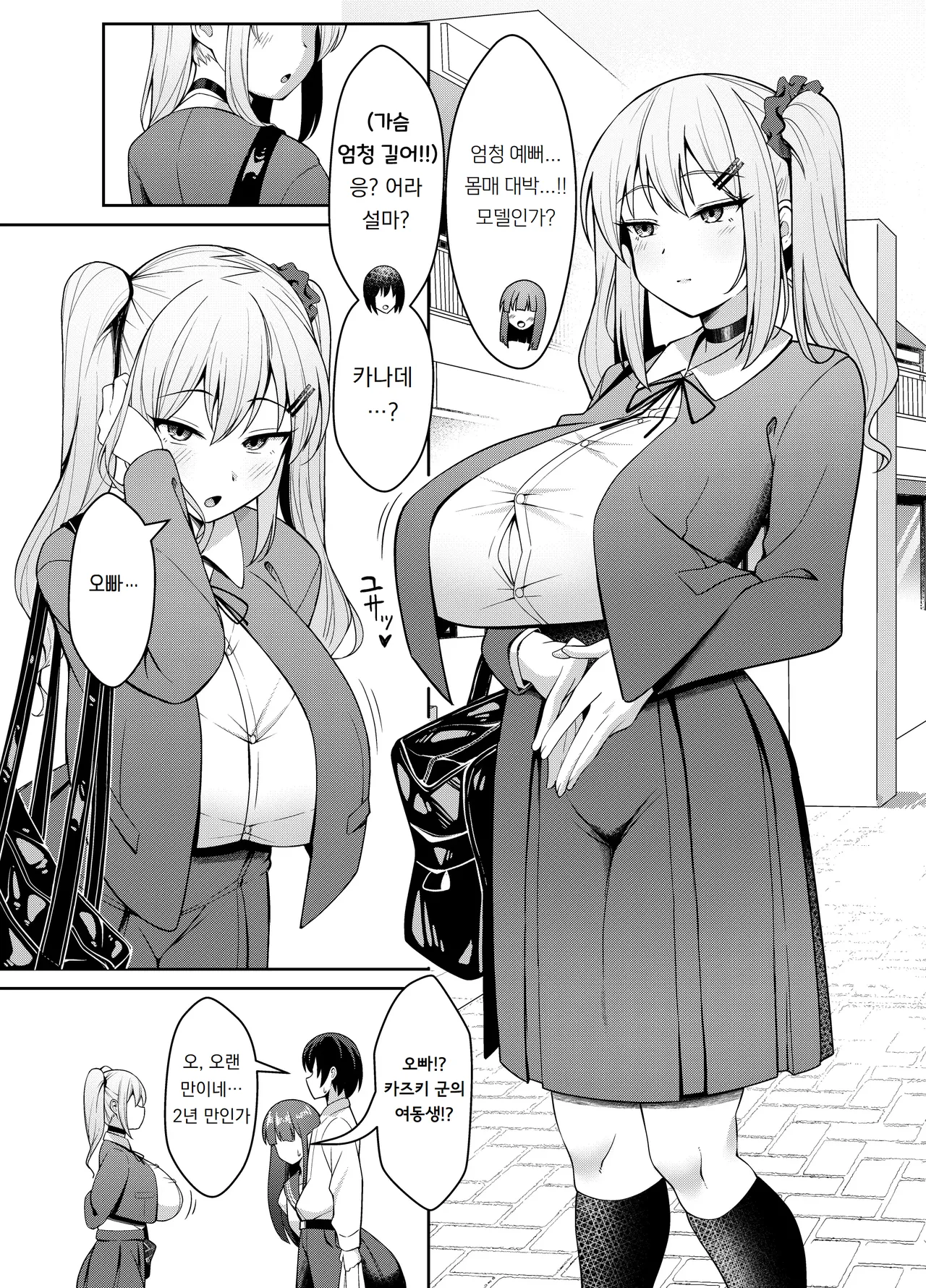 Ani Love Kou Shitsudo Chounyuu Imouto ni Semararete Haramasechau Hanashi | 오빠 러브 고습도 여동생에게 덮쳐져서 임신 시켜 버리는 이야기 page 3 full