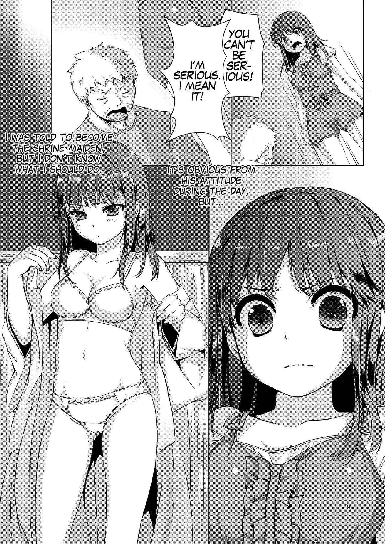 Seed Carrier Miko Anthology - The Shrine Maiden Who Calms the Raging Seeds page 9 full