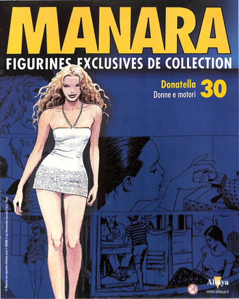 [Milo Manara] Figurines #30 : Donatella - Donne e motori [French] cover