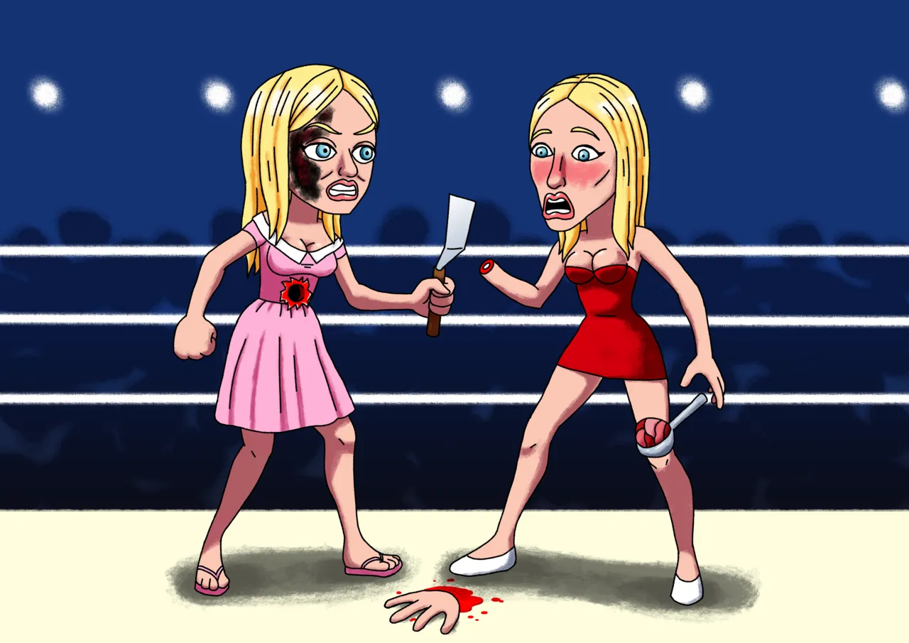 Spanscare's Celebrity Deathmatches page 10 full