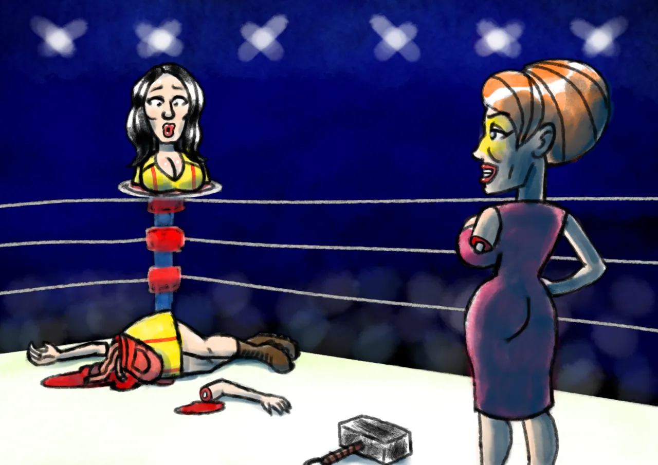 Spanscare's Celebrity Deathmatches page 7 full