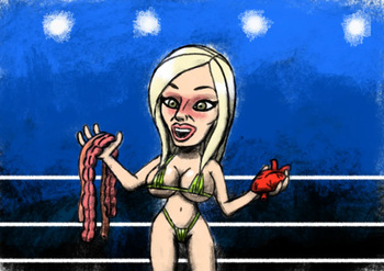 Spanscare's Celebrity Deathmatches cover