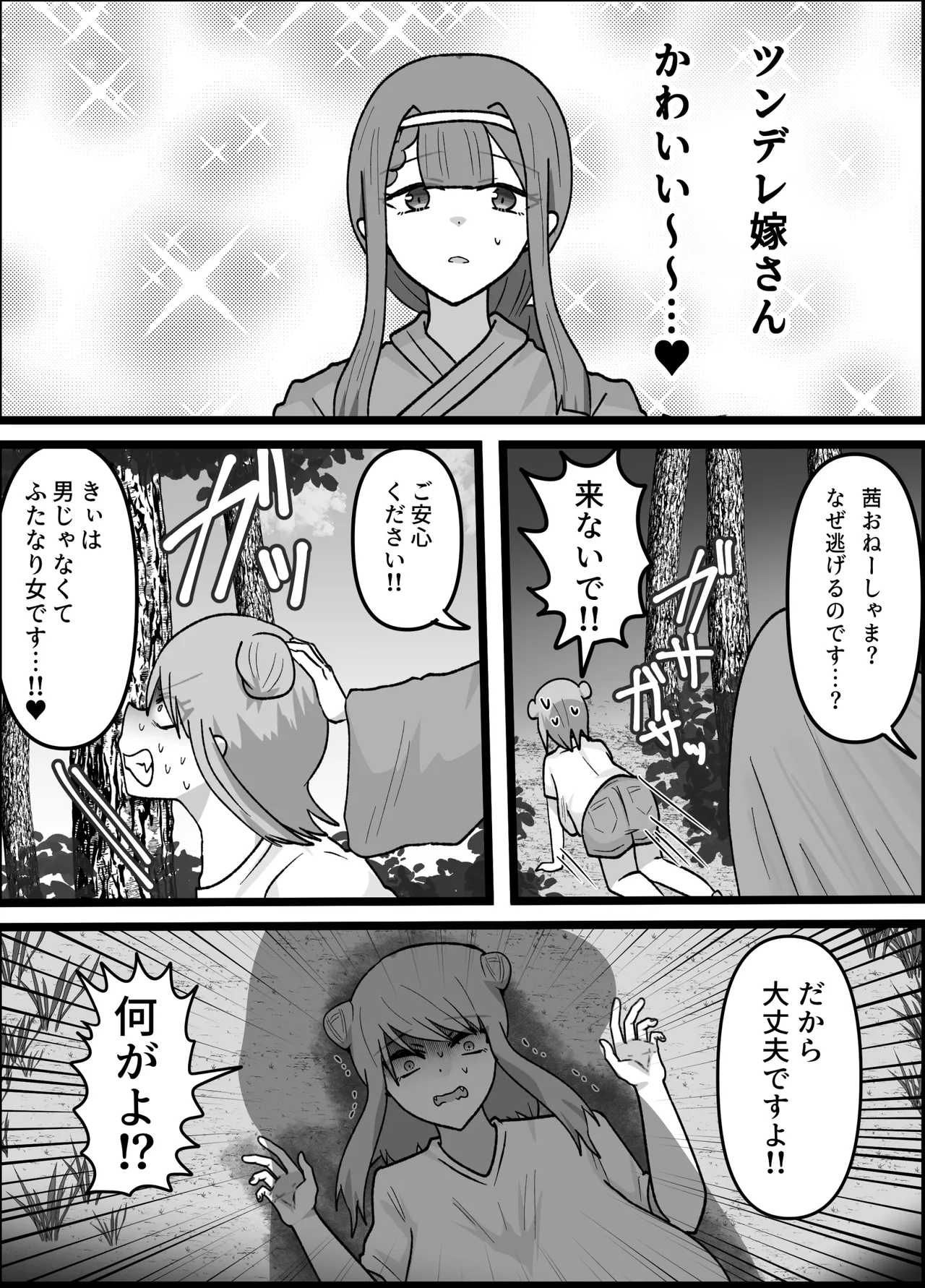 男嫌いなお姉様でもふたなりなら大丈夫ですよね?婚姻交尾しましょう♡ page 11 full