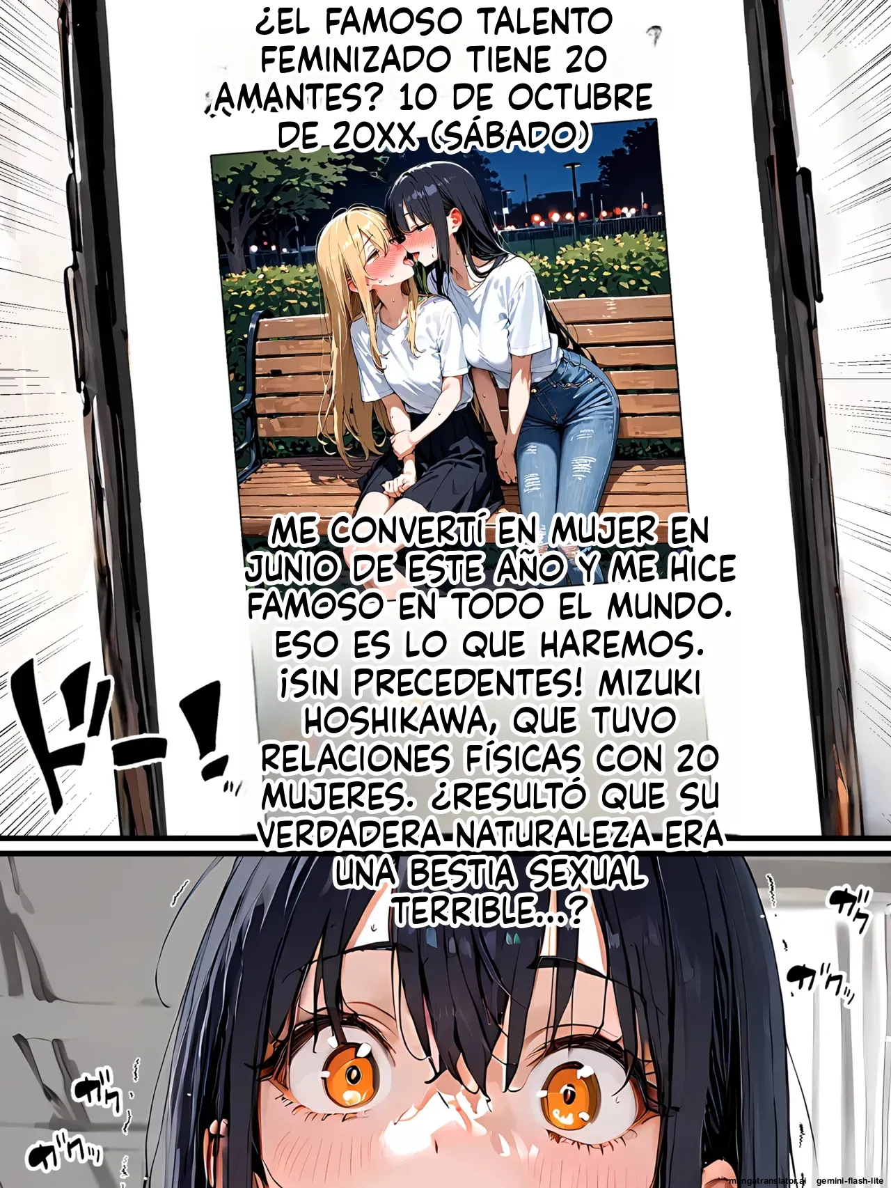 Shijou hatsu! Motoo no kyonyuu TS musume ga shougeki no AV debyuu page 12 full