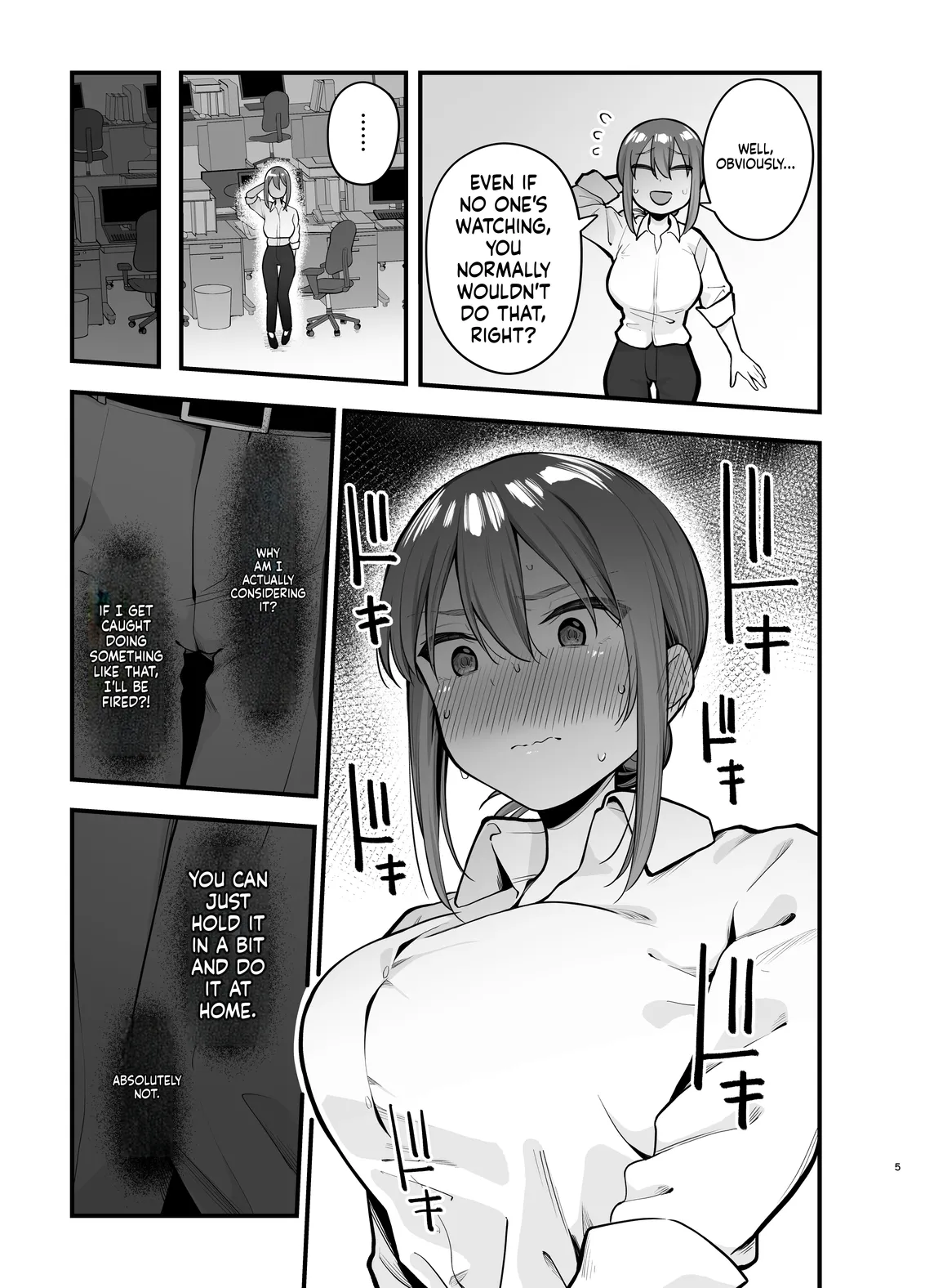 The more I resist, the wetter I get page 5 full