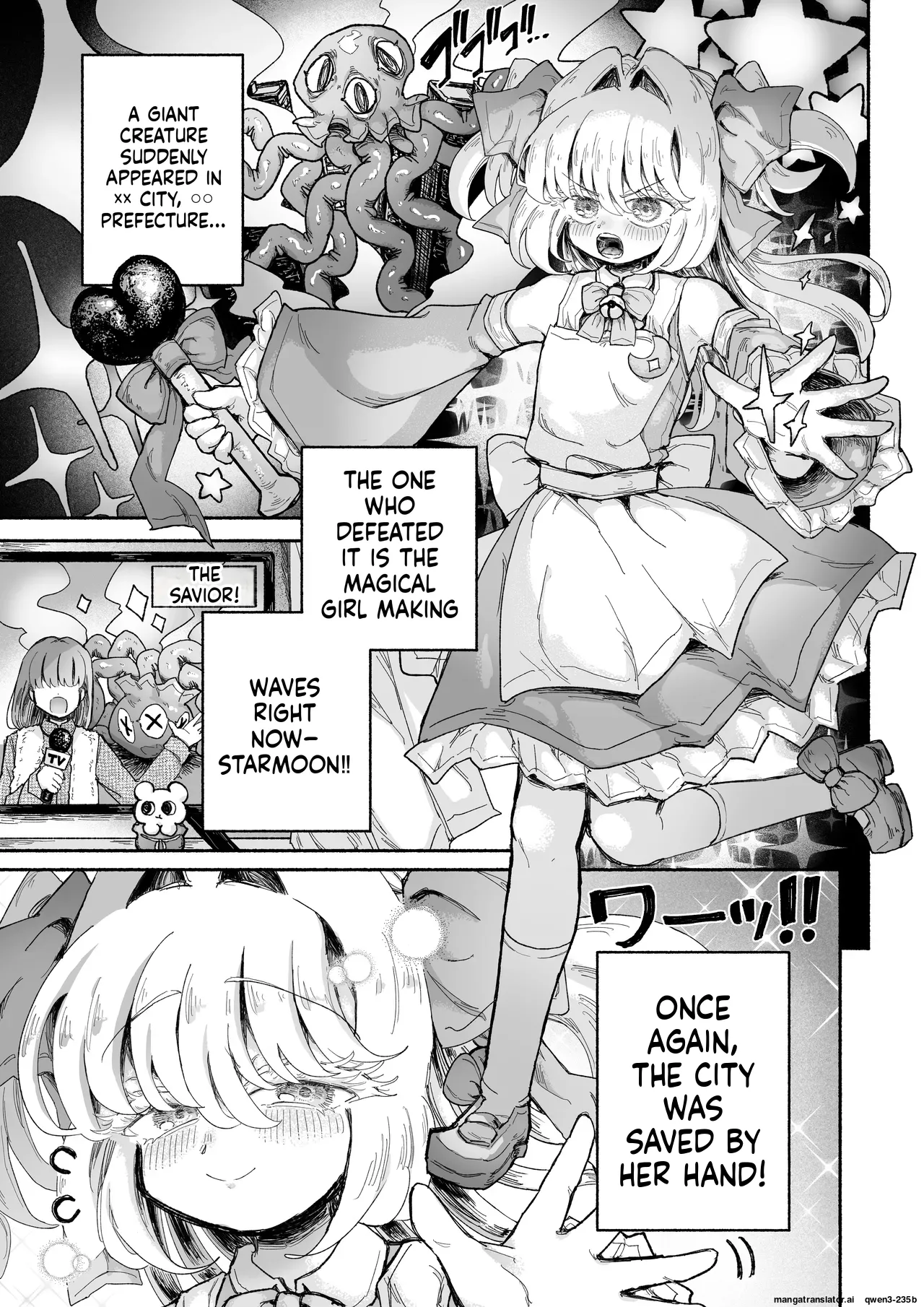Mahou Shoujo Shuuryou ~Inma no Souchi de Kyousei Hatsujou~ page 3 full
