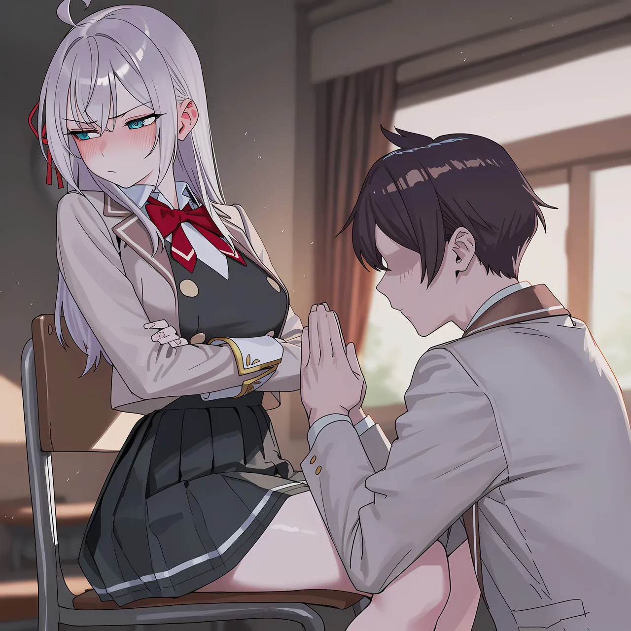 不时轻声地以俄语遮羞的邻座艾莉同学 # page 12 full