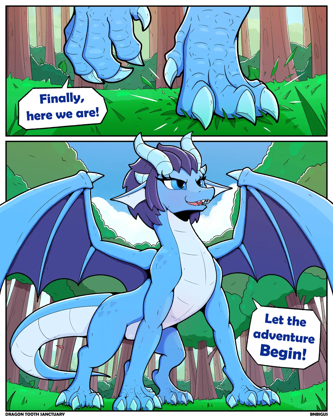 Dragon Tooth Sanctuary page 3 full