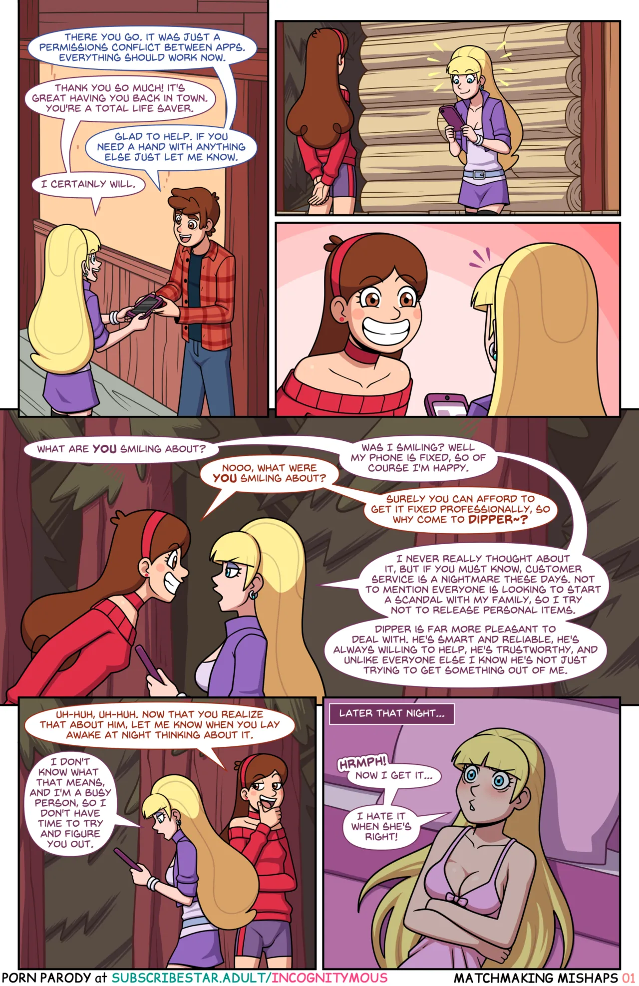 - Gravity Falls - Matchmaking Mishaps page 1 full