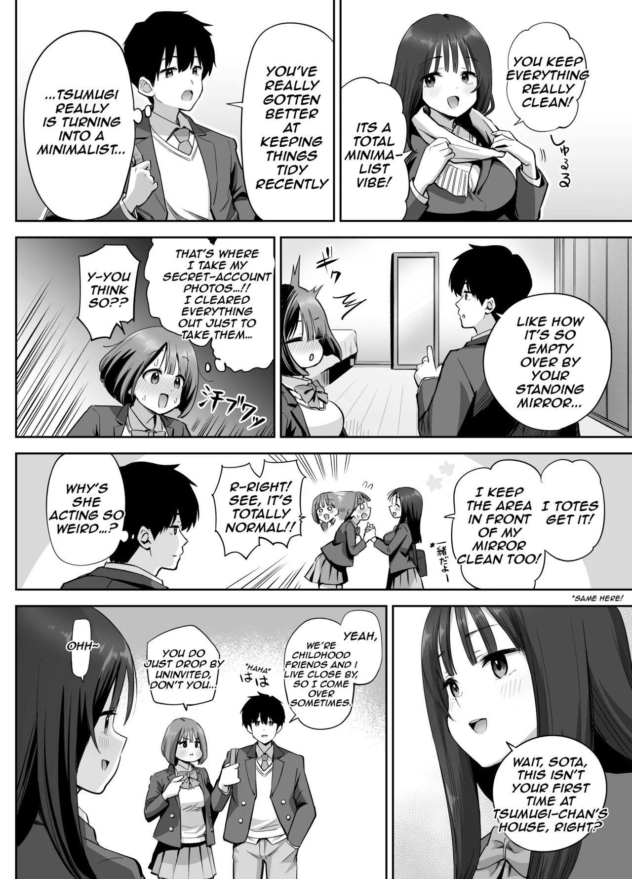 Ura Aka Joshi no Jidori Ero Gosoushin | A Girl with a Secret-Account Accidentally Sends a Lewd Selfie page 9 full