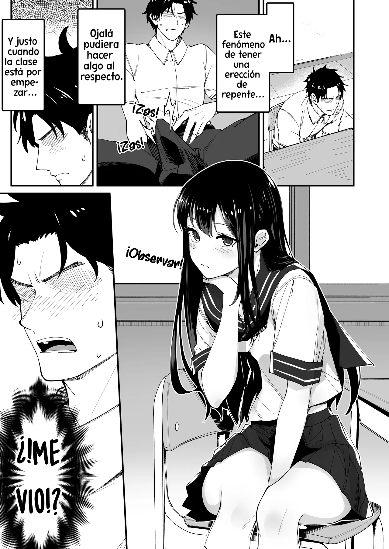 Kyokon Daisuki Tonari no Kurokami Gal｜A la gal que se sienta junto a mí le gustan los miembros grandes page 3 full