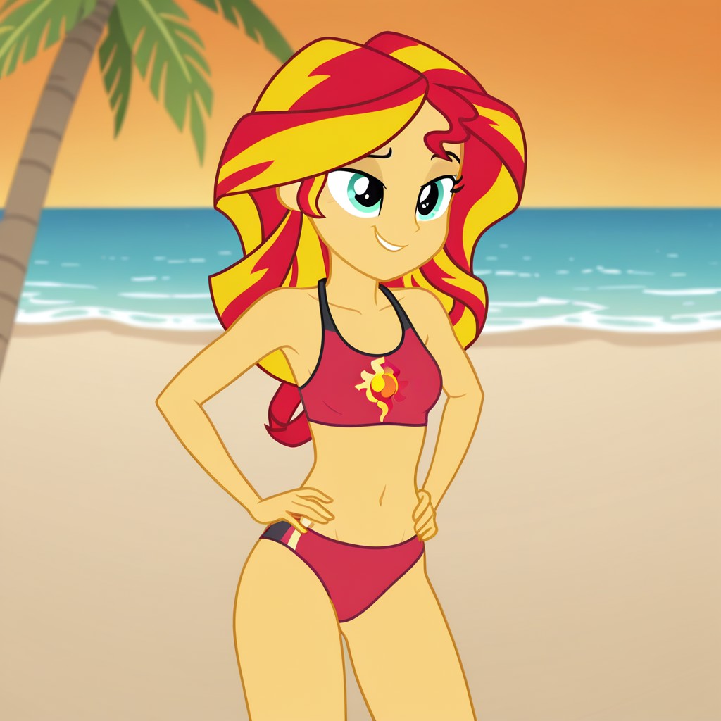 Equestria Beach Babes page 1 full