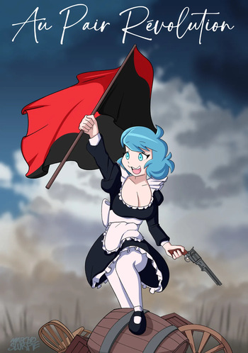 [AnarchoSlurpie]  Au Pair Révolution cover