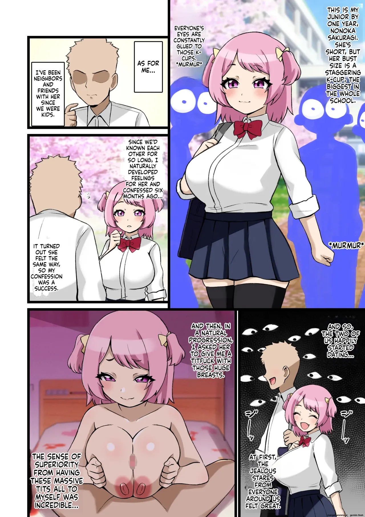 Paizuri Kowai ~Namaiki Kouhai Kanojo ni Paizuri de Shiboritorareru Hanashi~ page 11 full