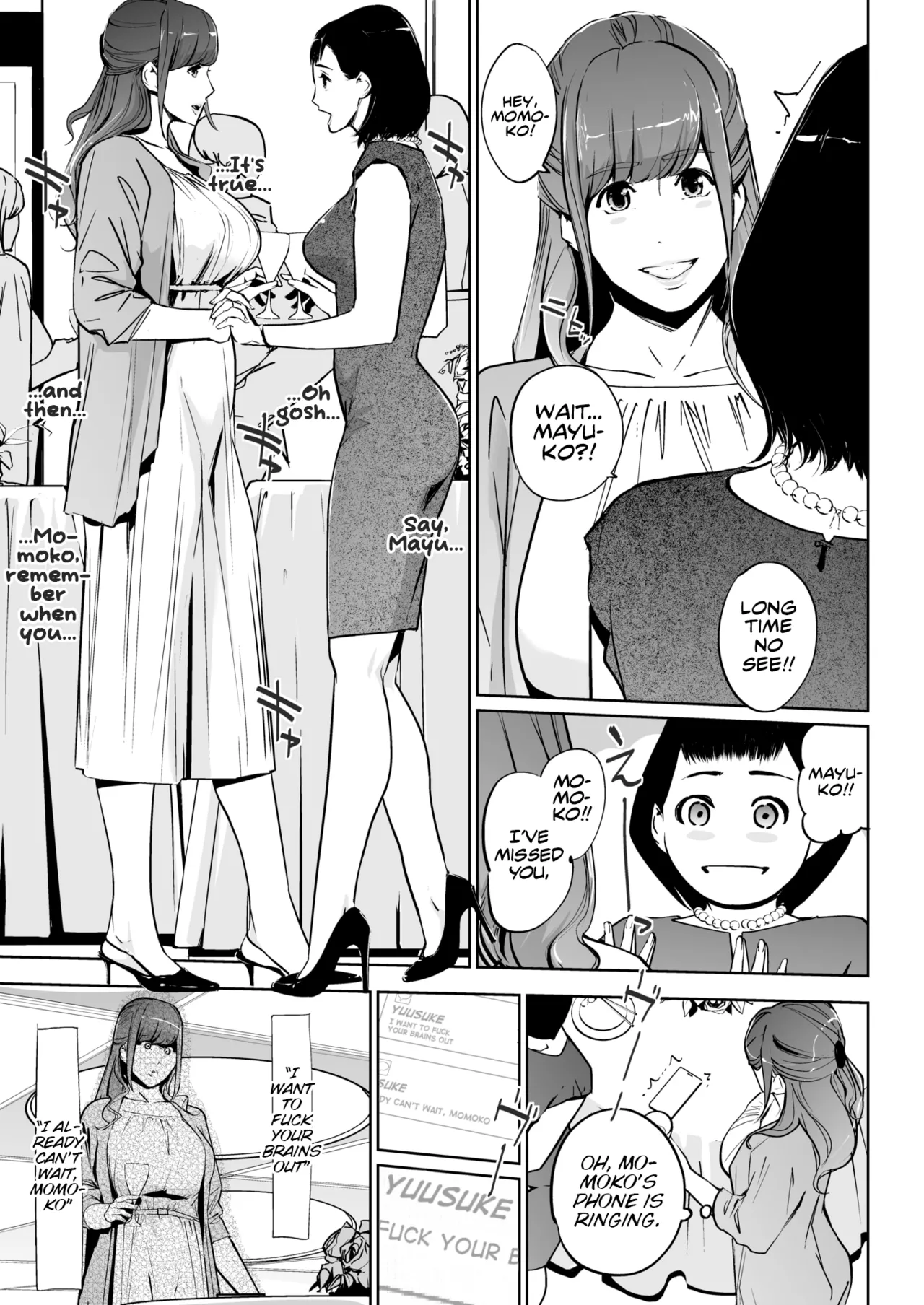 Shinjushoku No Zanzō Dai NI Maku 〜 Aoi Tsukiyo No Onna 〜 | Pearl Grey Afterimage 2: Her Blue Moon Night Ch.1 page 7 full
