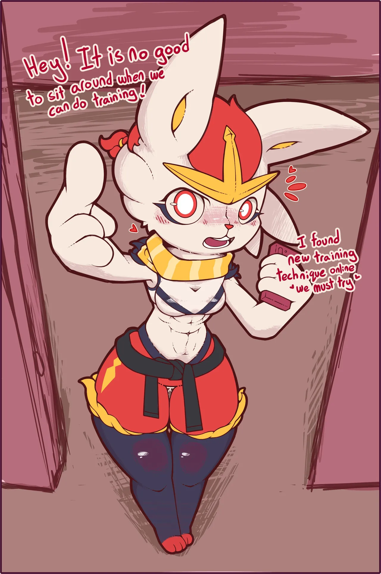 C'ruru the Cinderace page 1 full
