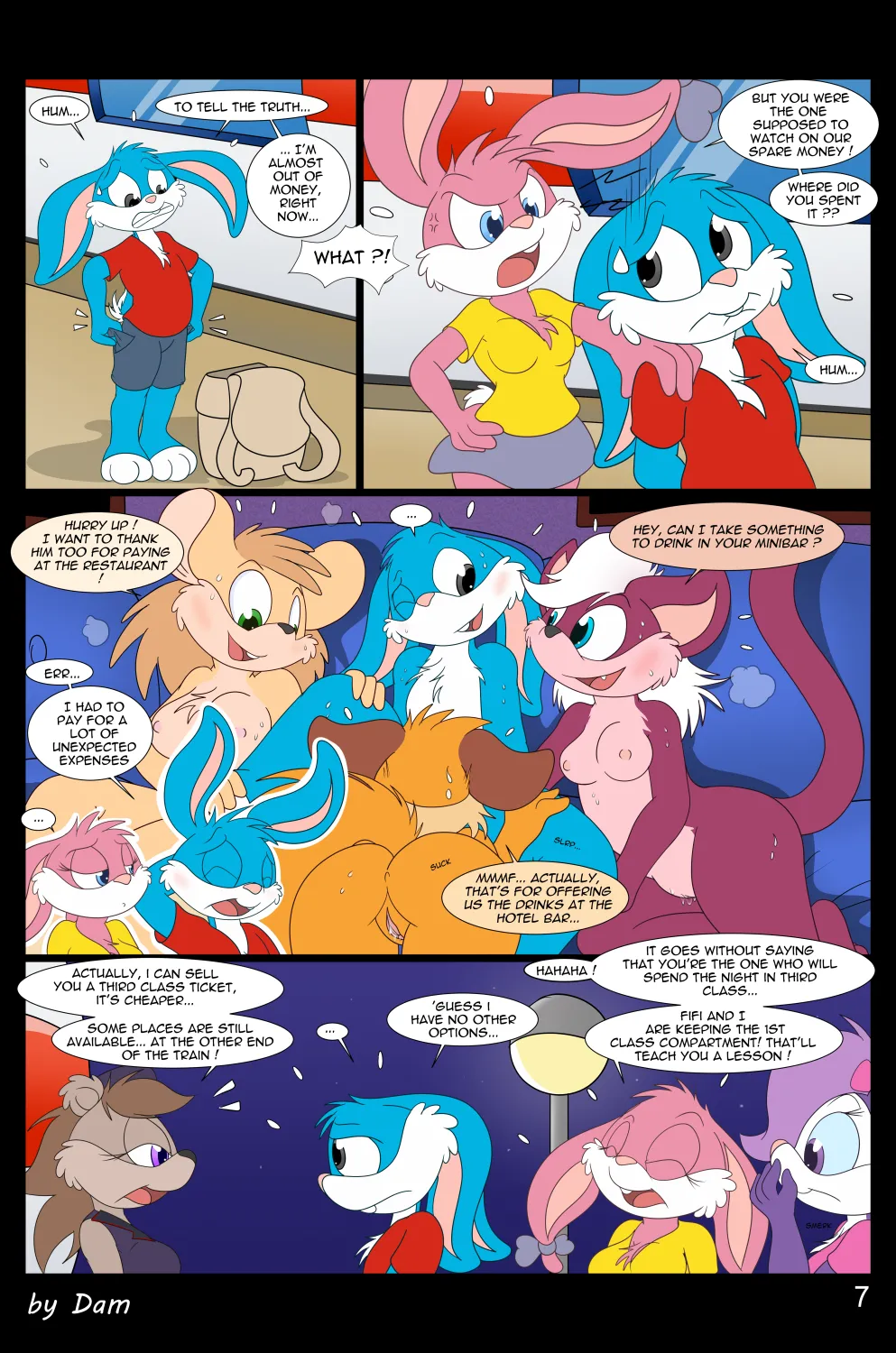 Toons on a Train page 7 full