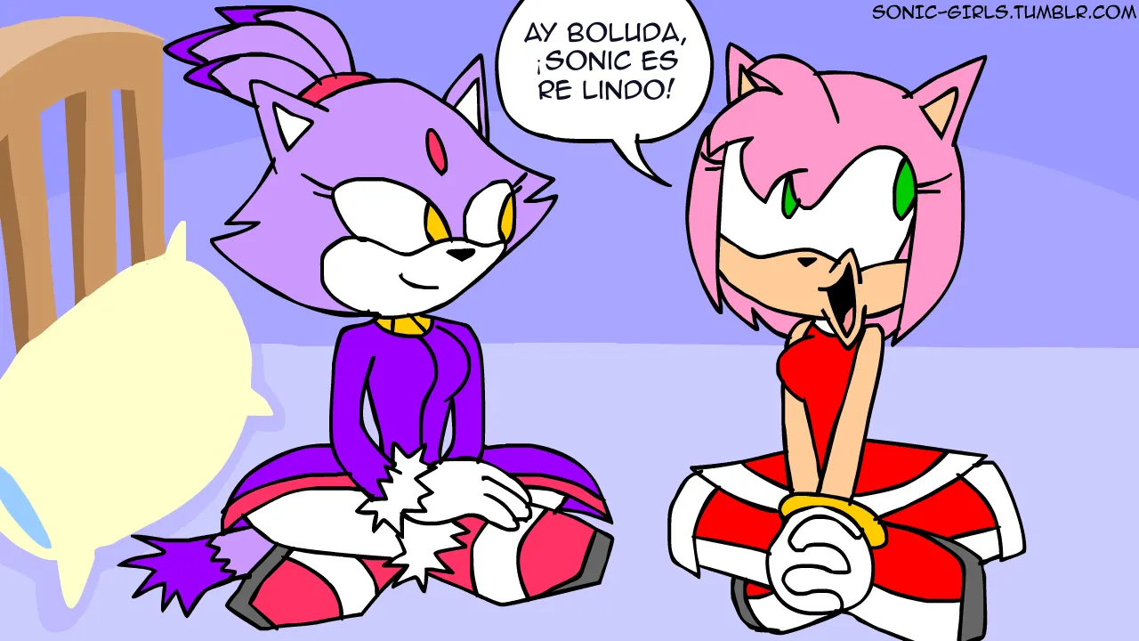 Sonic Girls page 9 full