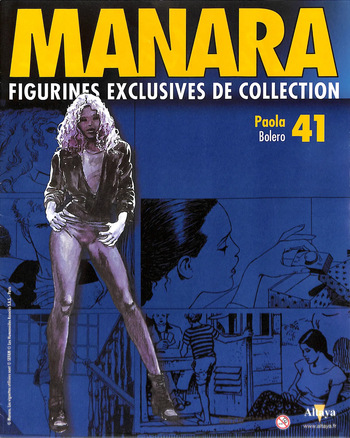 [Milo Manara] Figurines #41 : Paola - Bolero [French] cover