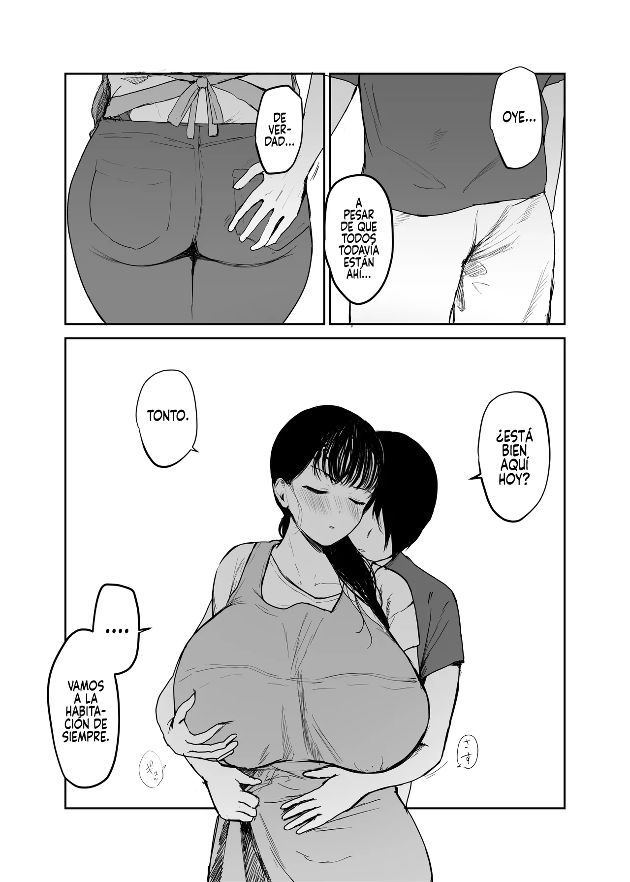 Okaasan ni wa Kore Gurai Shika Dekinaikara 2｜Porque lo ÚNICO que puede hacer mi MADRE es INCESTO... 2 page 5 full