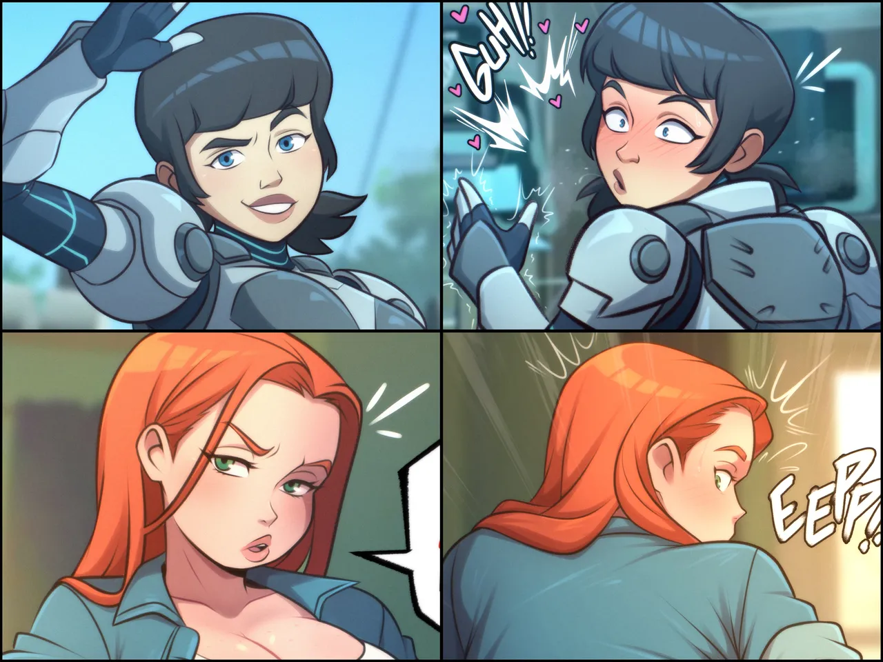 Invincible girls page 1 full