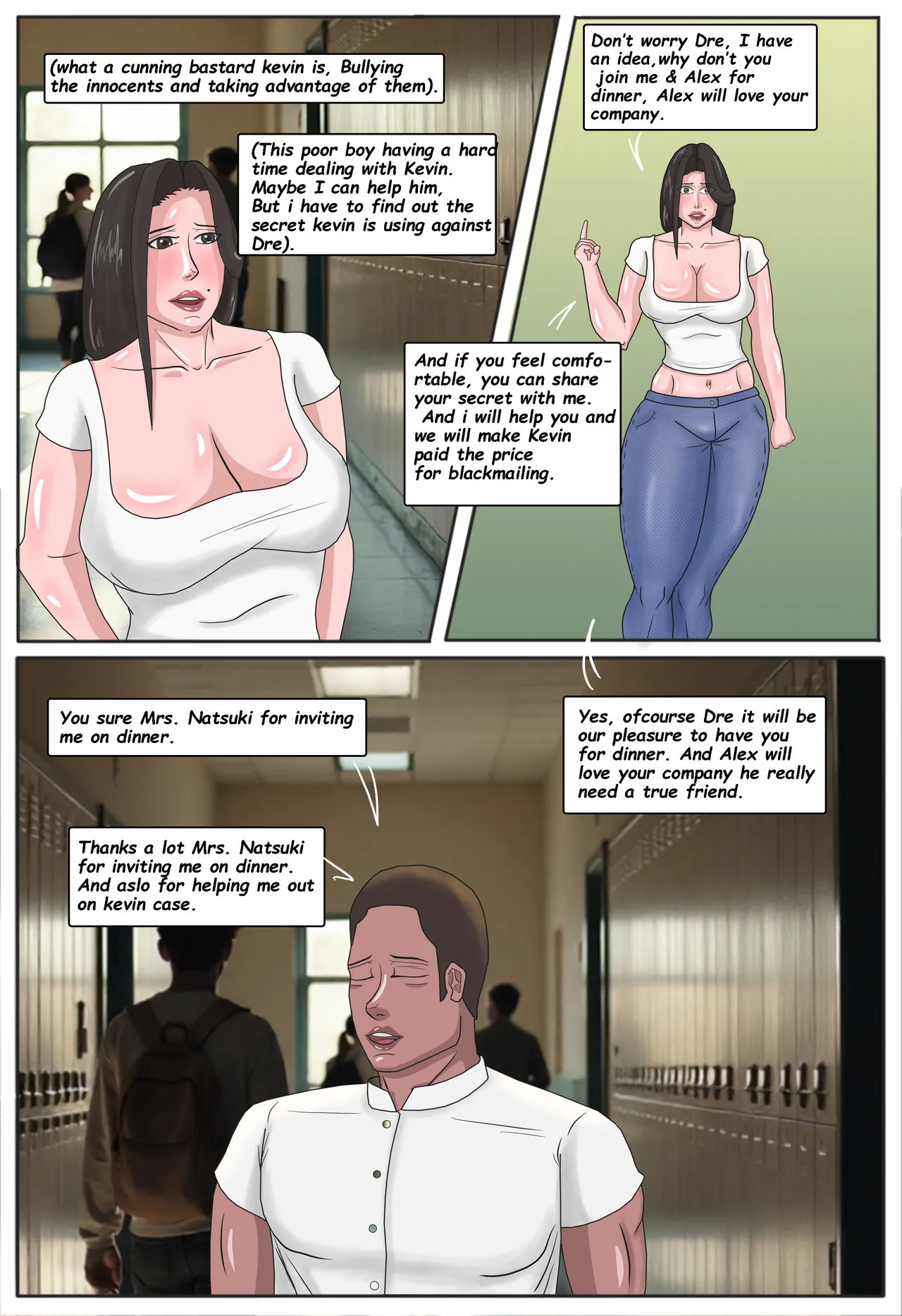 Mom handles the bully chapter 1-4 page 7 full