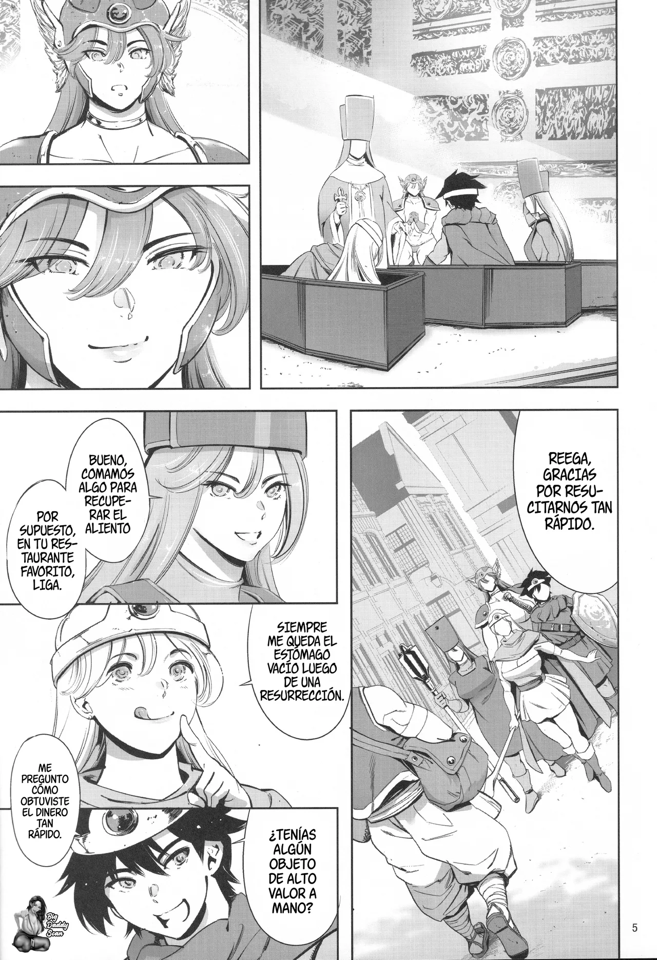 Haiboku Onna Senshi to Yareru Sabaku no Kuni no Tougijou｜Derrota׃ El Establecimiento Nocturno En Un País Desértico Donde Se Puede Follar A Una Guerrera Activa page 4 full