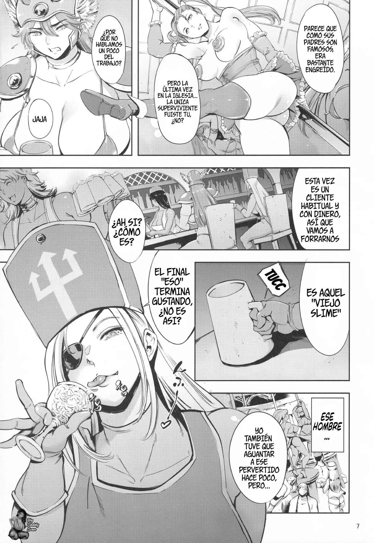 Haiboku Onna Senshi to Yareru Sabaku no Kuni no Tougijou｜Derrota׃ El Establecimiento Nocturno En Un País Desértico Donde Se Puede Follar A Una Guerrera Activa page 6 full